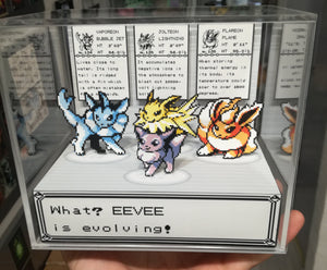 Pokemon Eevee Cubic Diorama