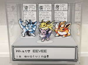 Pokemon Eevee Cubic Diorama