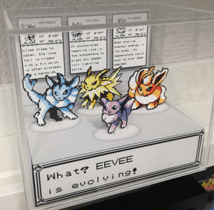 Pokemon Eevee Cubic Diorama