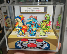 Load image into Gallery viewer, Pokemon Soul Silver/Heart Gold Evolutions Cubic Diorama