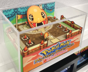 Pokemon Mystery Dungeon Charmander Flat Cubic Diorama