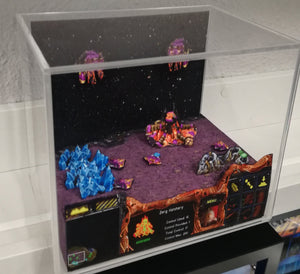 Starcraft Zerg Cubic Diorama