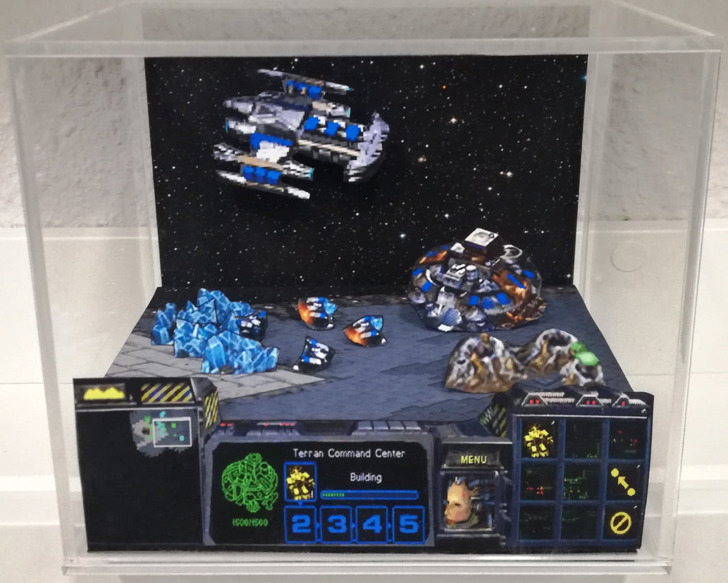Starcraft Terran Cubic Diorama