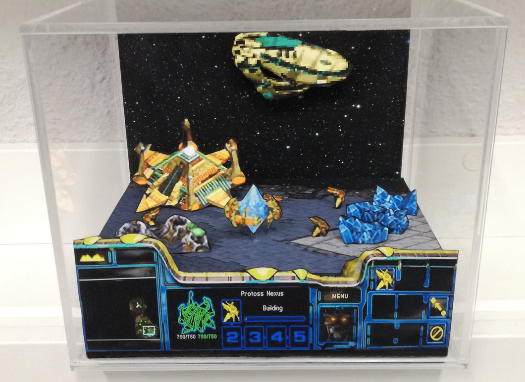 Starcraft Protoss Cubic Diorama