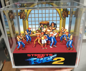 Streets of Rage 2 Mr. X Cubic Diorama