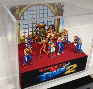 Streets of Rage 2 Mr. X Cubic Diorama