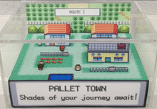 Load image into Gallery viewer, Pokemon Fire Red Pallet Town Flat Cubic Diorama