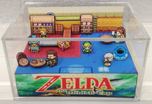 Load image into Gallery viewer, Zelda Minish Cap Cafe Flat Cubic Diorama