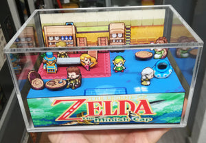 Zelda Minish Cap Cafe Flat Cubic Diorama