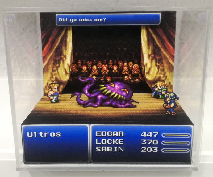 Final Fantasy VI Ultros Cubic Diorama