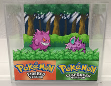 Load image into Gallery viewer, Pokemon Fire Red/Leaf Green Intro Cubic Diorama