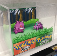 Load image into Gallery viewer, Pokemon Fire Red/Leaf Green Intro Cubic Diorama