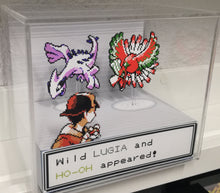 Load image into Gallery viewer, Pokemon Lugia and Ho-Oh Cubic Diorama