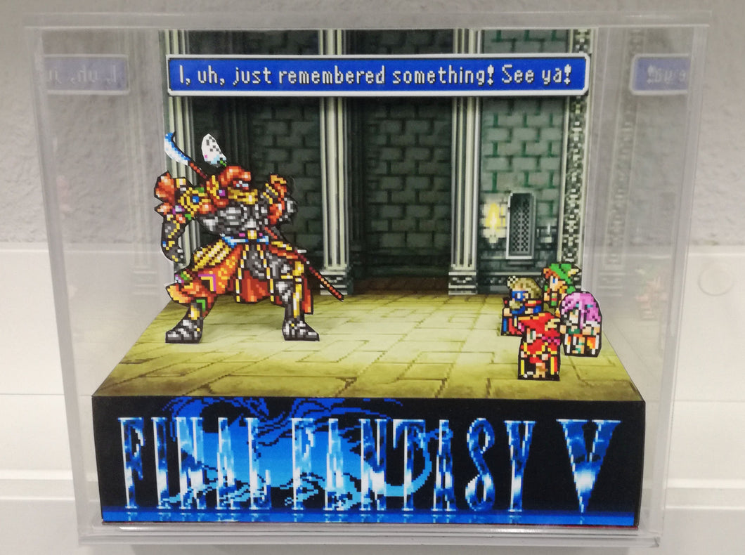 Final Fantasy V Gilgamesh Cubic Diorama