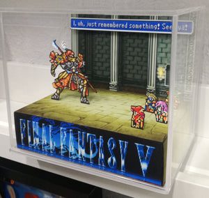 Final Fantasy V Gilgamesh Cubic Diorama