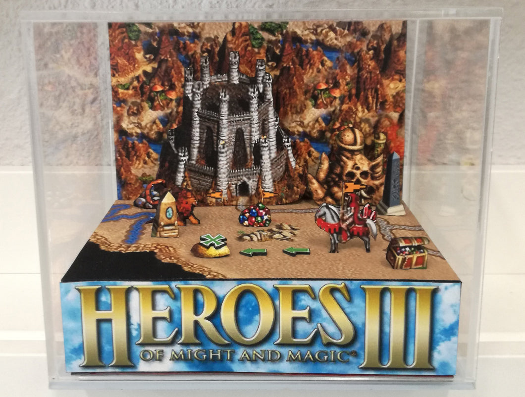 Heroes of Might and Magic III Dungeon Cubic Diorama