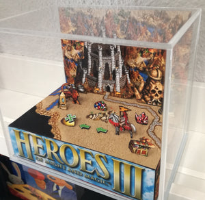 Heroes of Might and Magic III Dungeon Cubic Diorama