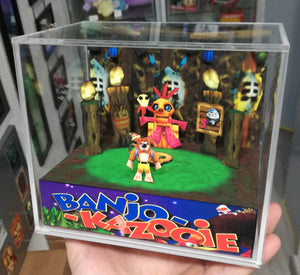 Banjo Kazooie Cubic Diorama