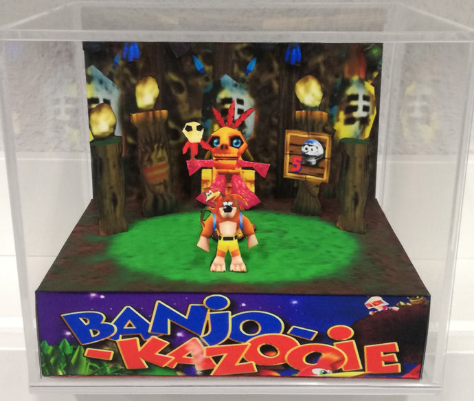 Banjo Kazooie Cubic Diorama