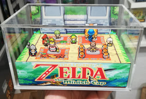 Zelda Minish Cap Market Flat Cubic Diorama