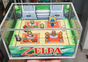 Zelda Minish Cap Market Flat Cubic Diorama