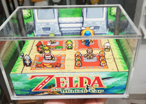 Zelda Minish Cap Market Flat Cubic Diorama