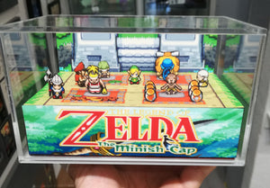 Zelda Minish Cap Market Flat Cubic Diorama