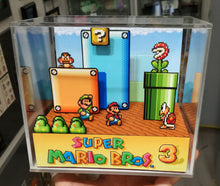 Load image into Gallery viewer, Super Mario 3 All-Stars Cubic Diorama