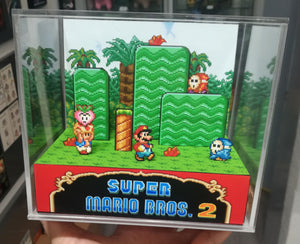 Super Mario 2 All-Stars Cubic Diorama