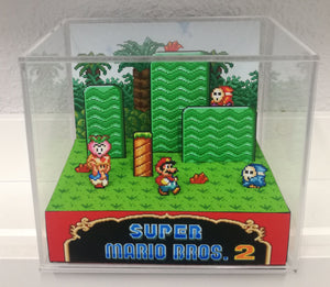 Super Mario 2 All-Stars Cubic Diorama