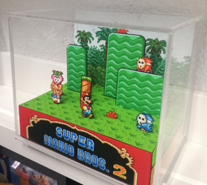 Super Mario 2 All-Stars Cubic Diorama