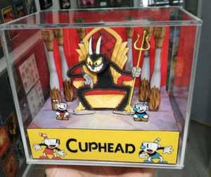 Cuphead Devil Cubic Diorama