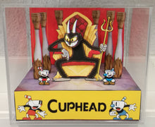 Load image into Gallery viewer, Cuphead Devil Cubic Diorama