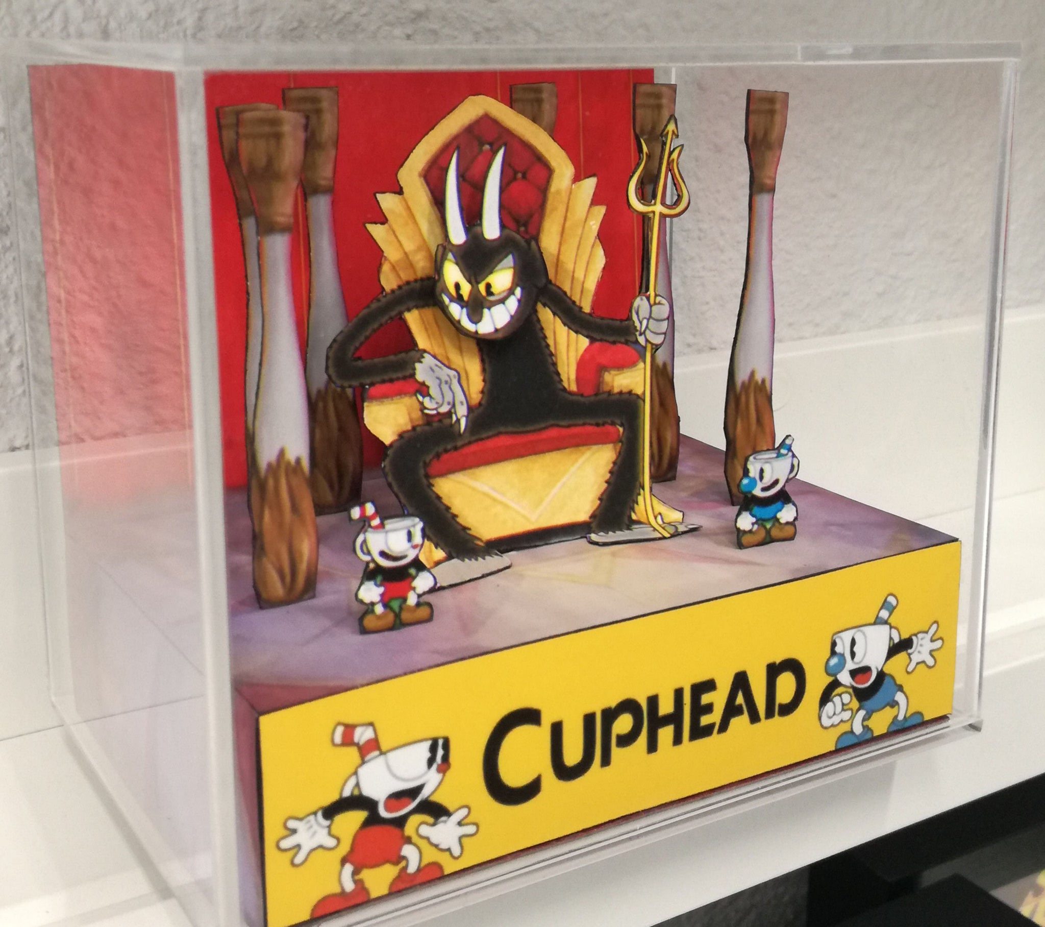 Cuphead King Dice Cubic Diorama – ARTS-MD