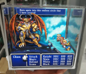 Final Fantasy I Chaos PSP Cubic Diorama