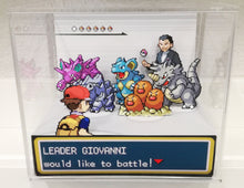 Load image into Gallery viewer, Pokemon Fire Red/ Leaf Green Gym Leaders Cubic Diorama