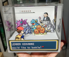 Load image into Gallery viewer, Pokemon Fire Red/ Leaf Green Gym Leaders Cubic Diorama