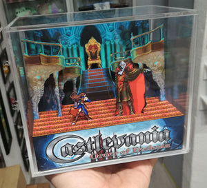 Castlevania Order of Ecclesia Cubic Diorama