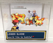 Load image into Gallery viewer, Pokemon Fire Red/ Leaf Green Gym Leaders Cubic Diorama