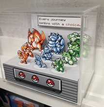 Load image into Gallery viewer, Pokemon Blue/Red Evolutions Cubic Diorama