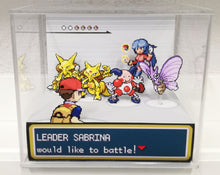 Load image into Gallery viewer, Pokemon Fire Red/ Leaf Green Gym Leaders Cubic Diorama