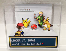 Load image into Gallery viewer, Pokemon Fire Red/ Leaf Green Gym Leaders Cubic Diorama