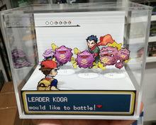 Load image into Gallery viewer, Pokemon Fire Red/ Leaf Green Gym Leaders Cubic Diorama