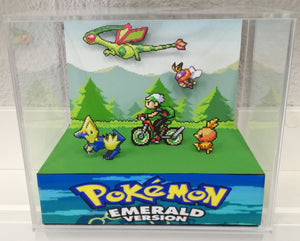 Pokemon Emerald Intro Cubic Diorama