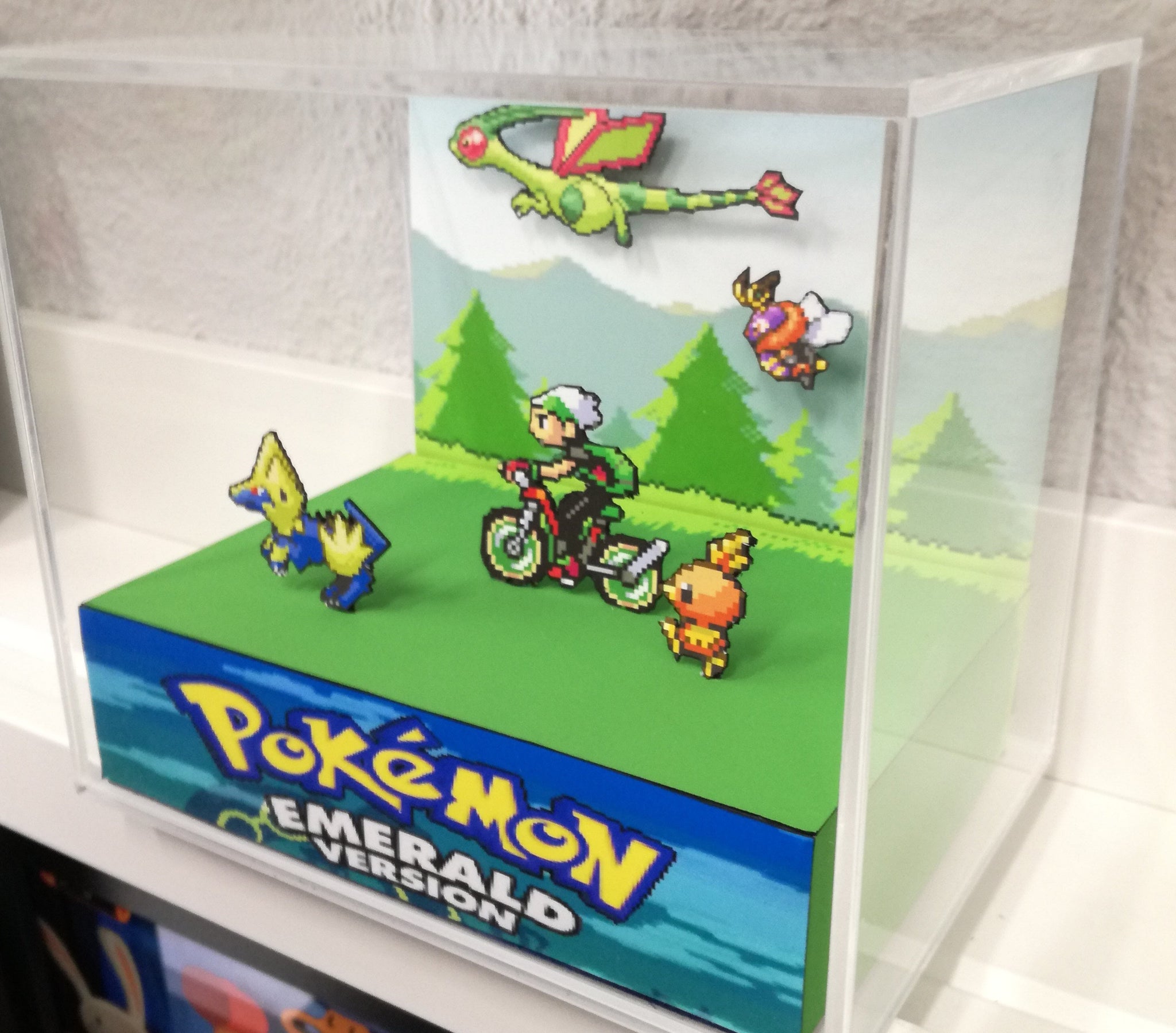 Pokemon Emerald Intro Cubic Diorama – ARTS-MD