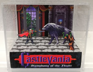 Castlevania Symphony of the Night Cubic Diorama