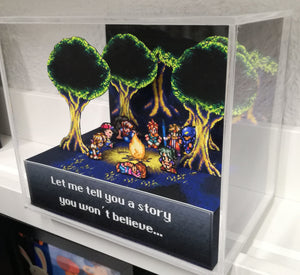 SNES RPG Characters Cubic Diorama