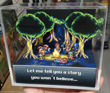 Load image into Gallery viewer, SNES RPG Characters Cubic Diorama