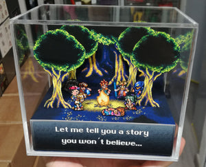 SNES RPG Characters Cubic Diorama