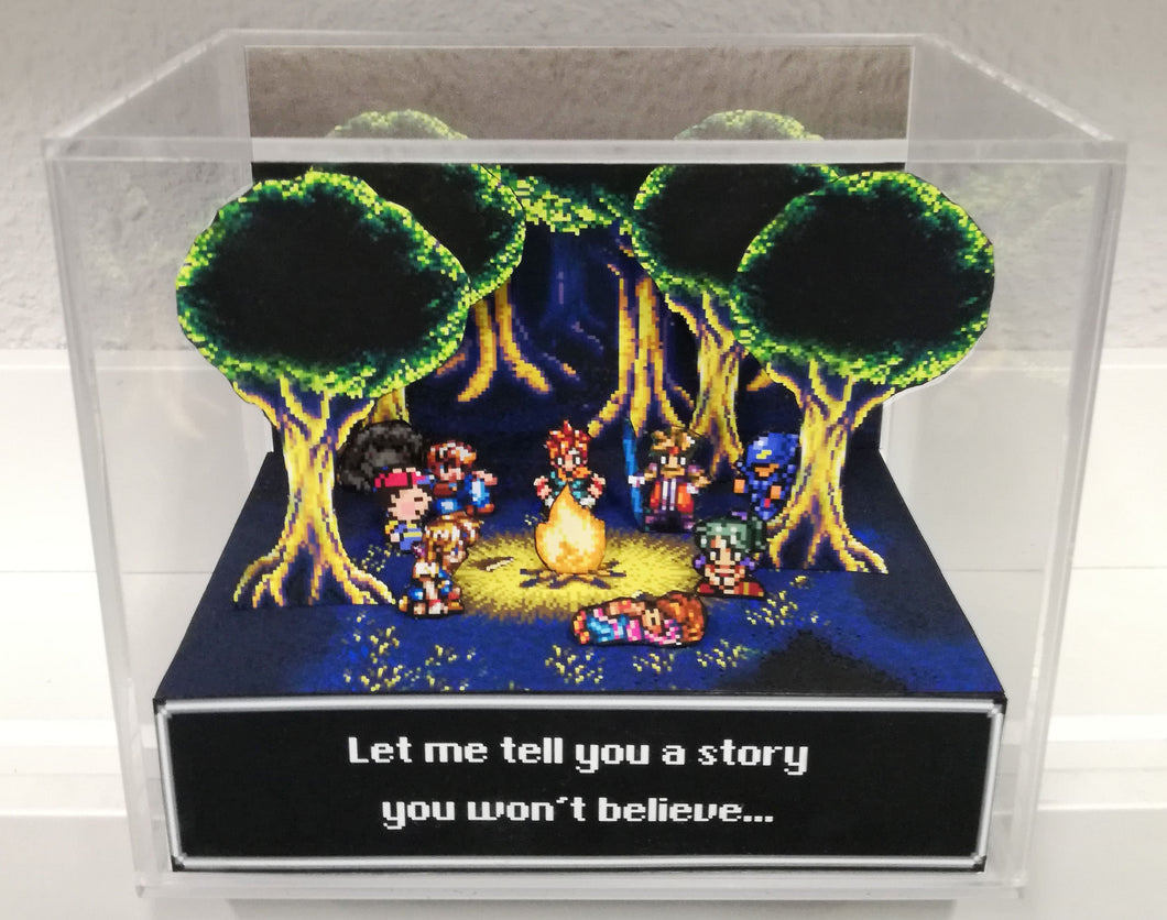 SNES RPG Characters Cubic Diorama